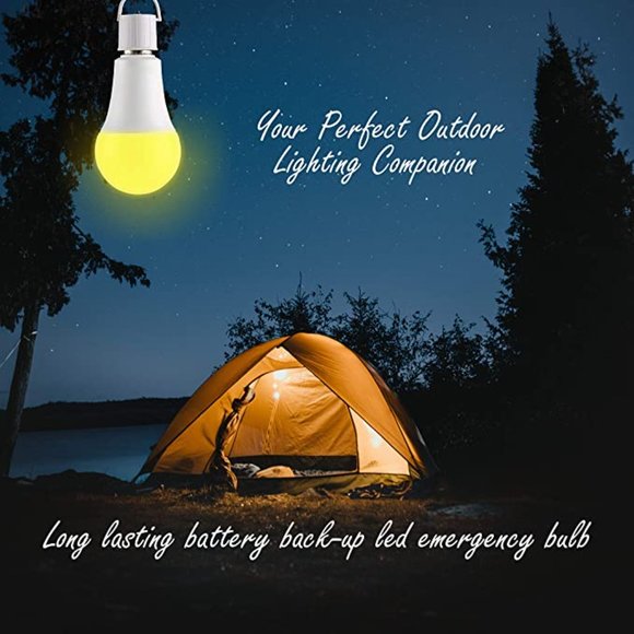 Rechargeable LED Light Bulbs with Battery Backup, Emergency LED Bulb, Pack of 4, - Picture 7 of 8